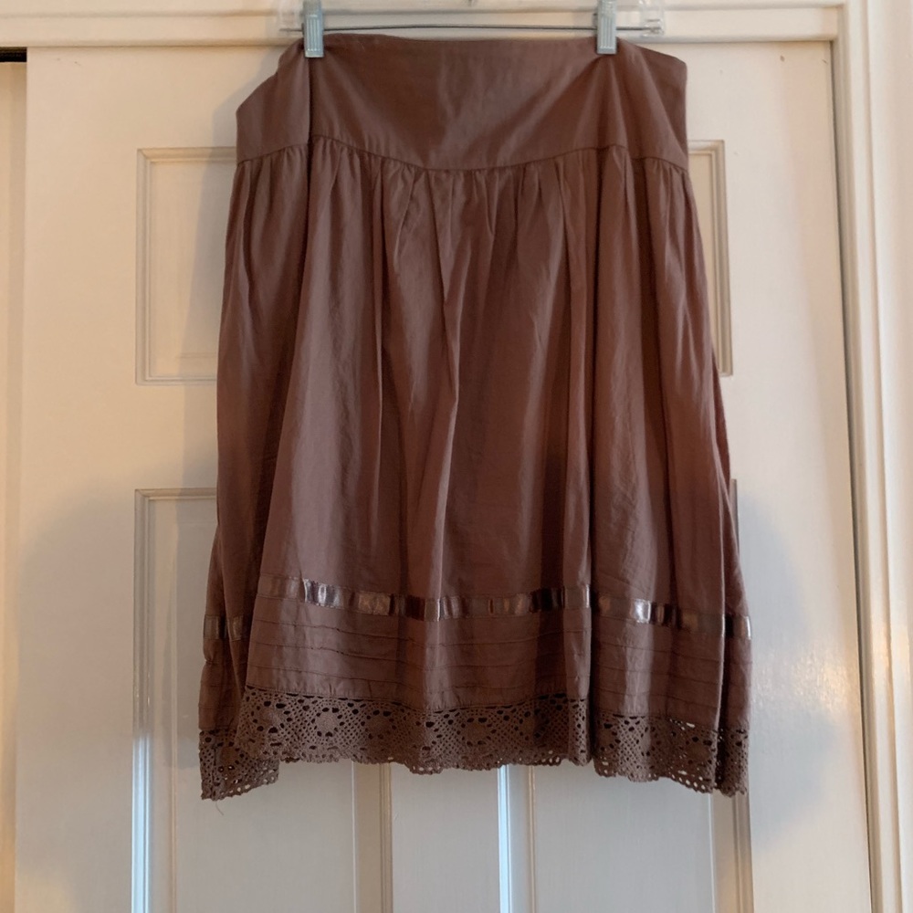 Brown Skirt